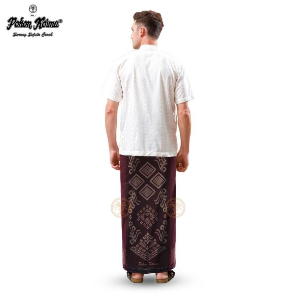 Sarung Pohon Korma Balian Premium Warna Polos
