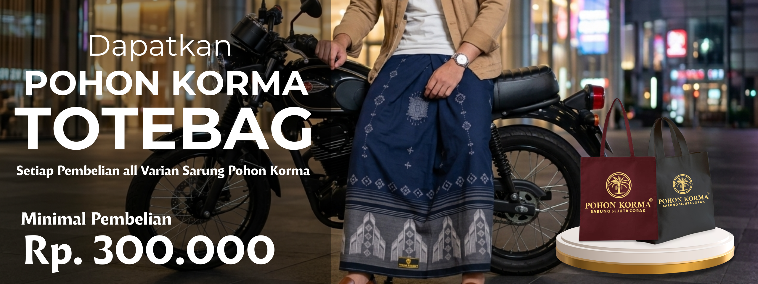 BANER SARUNG POHON KORMA 2
