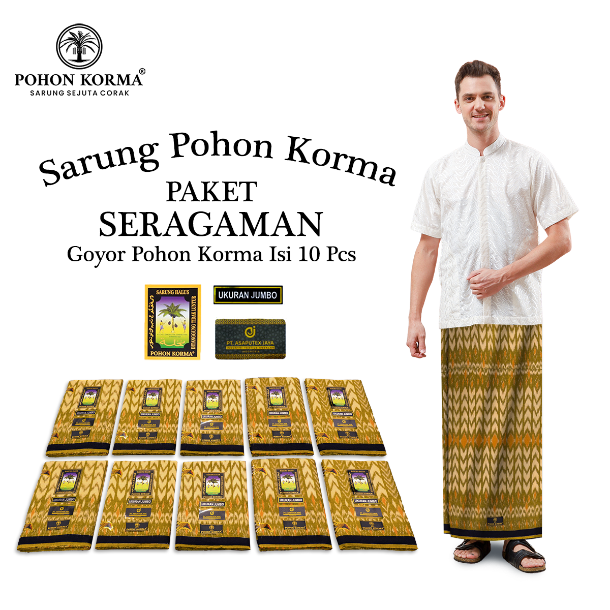 Sarung Pohon Korma Paket Seragaman Isi 10 Pcs Goyor Pohon Korma